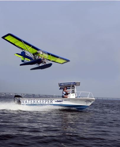 The boat is still in service. The plane is still flying but not for environmental surveillance.